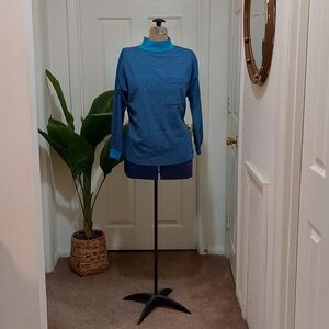 Vintage Jennifer Moore Blue Women's Top